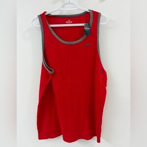 NWT Hollister Red Tank Top - Medium